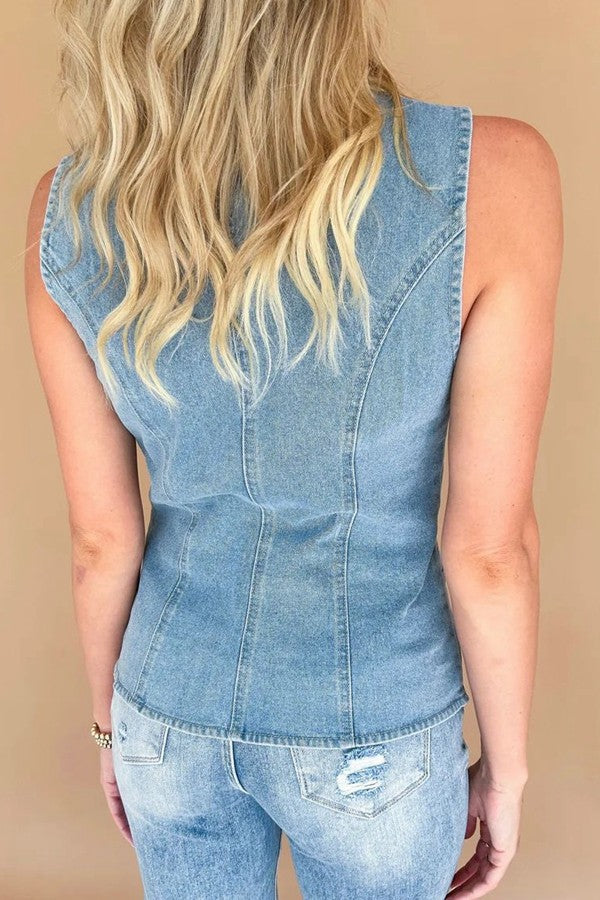 Rodeo Ridge Denim Vest