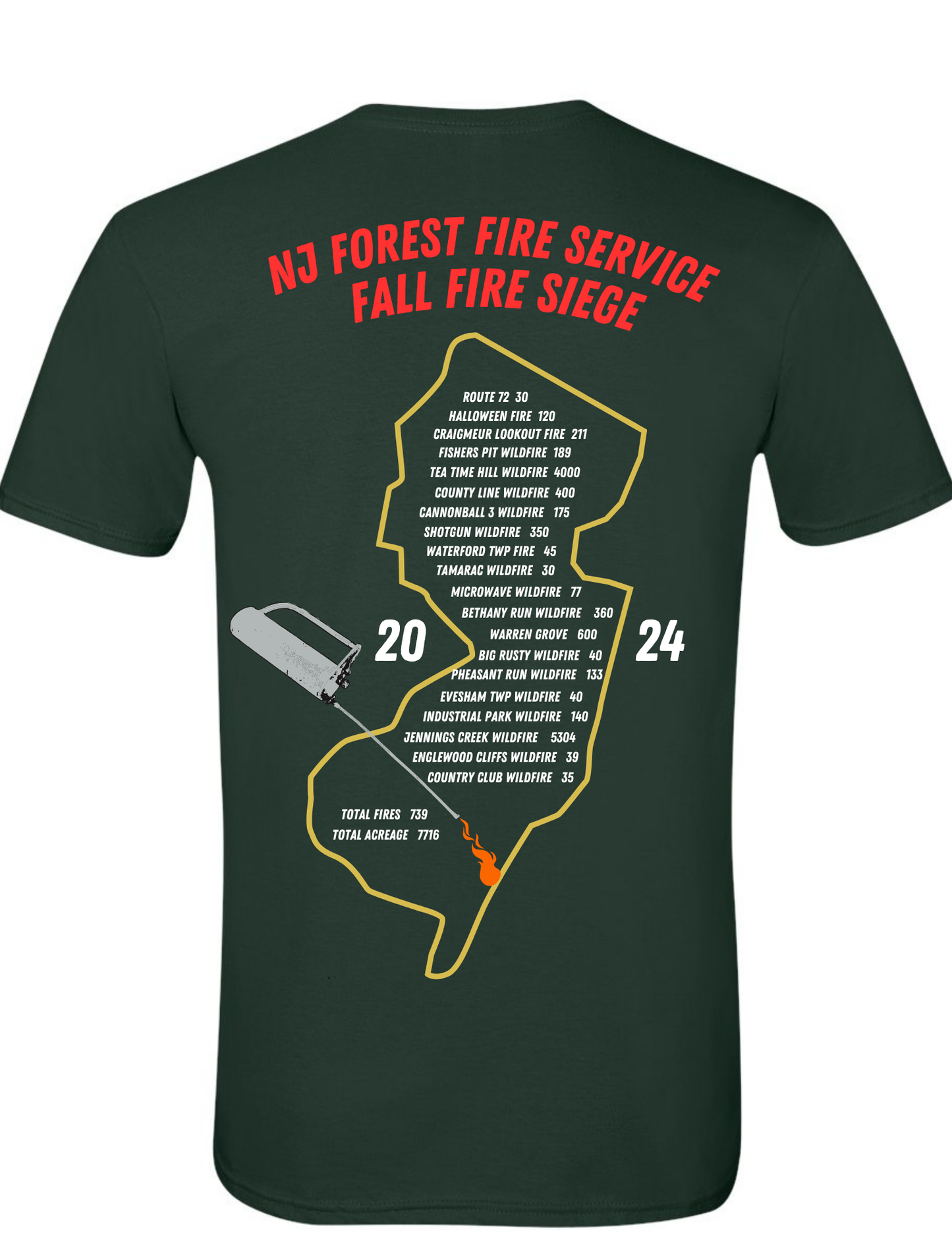Fall Fire Siege Shirt