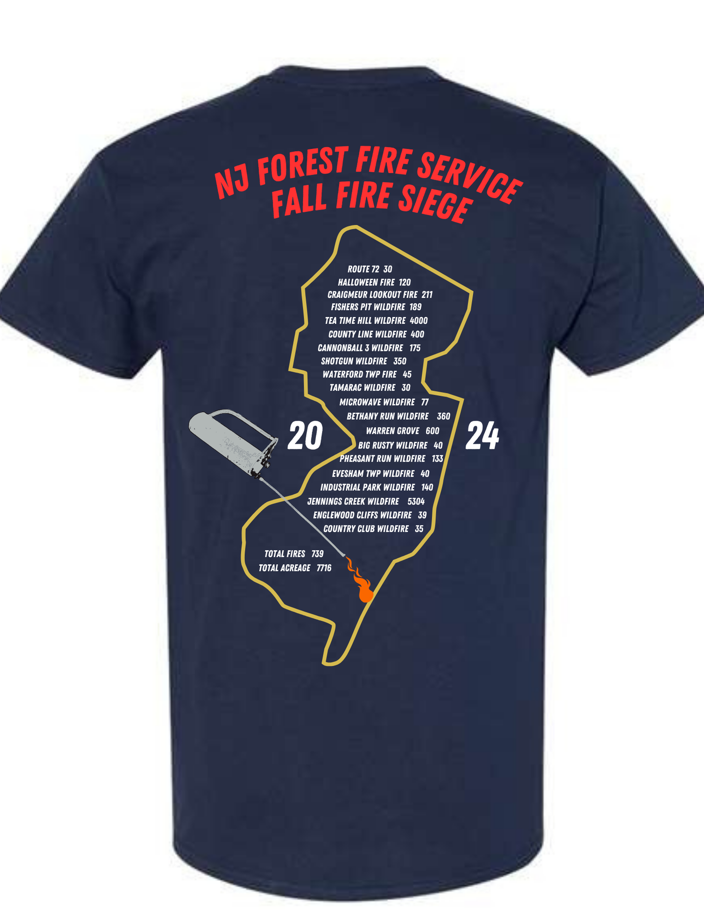 Fall Fire Siege Shirt