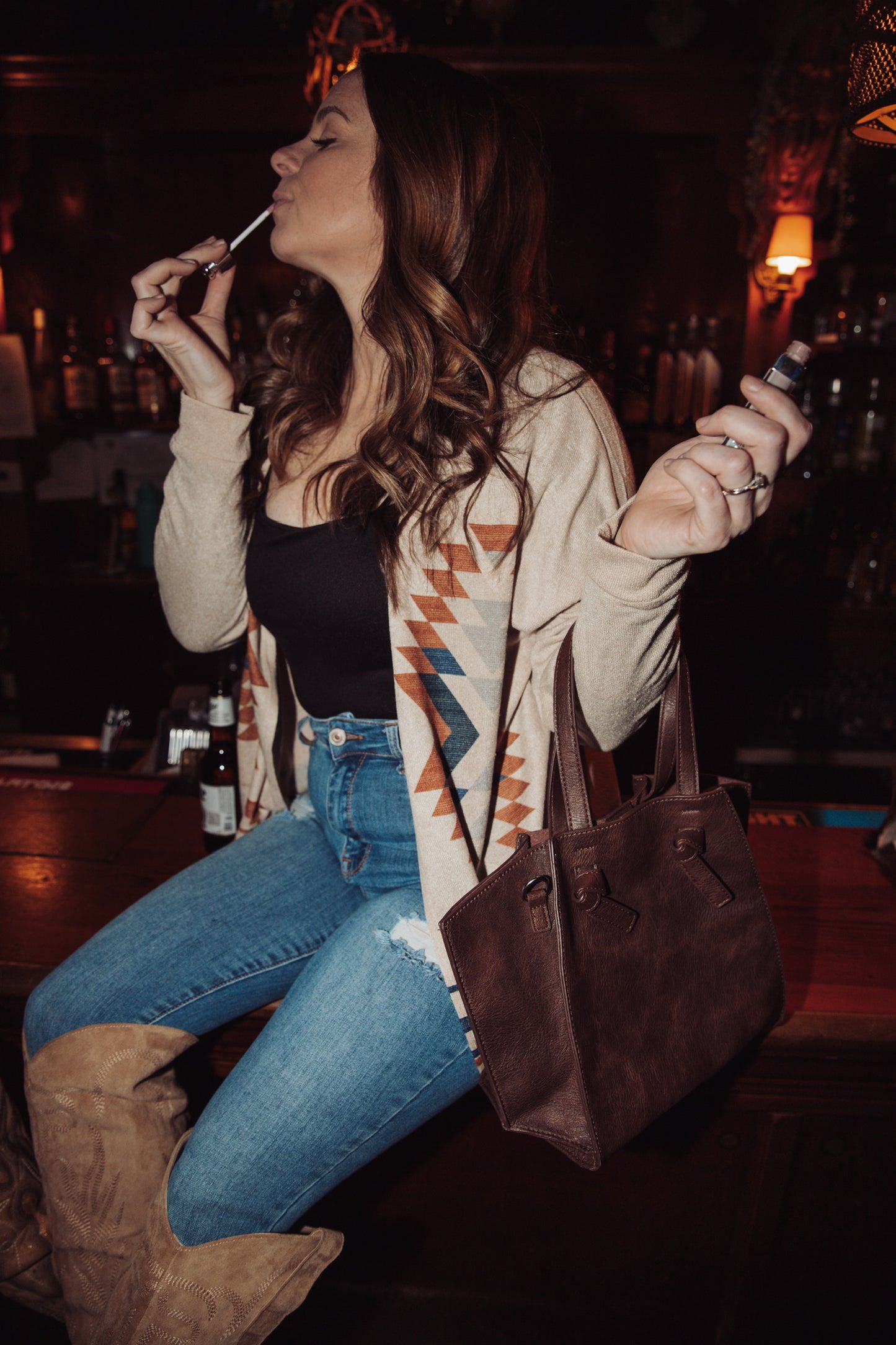 Canyon Drift Knit Cardigan