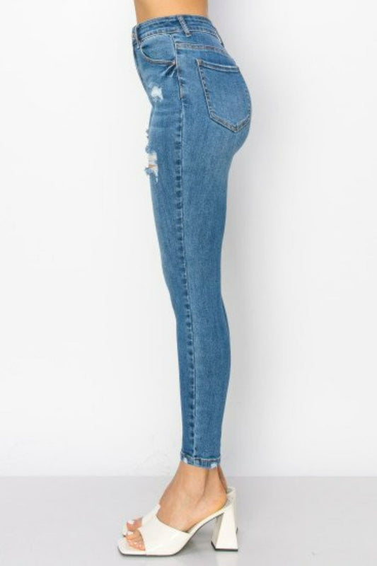 HIGH RISE SKINNY JEAN