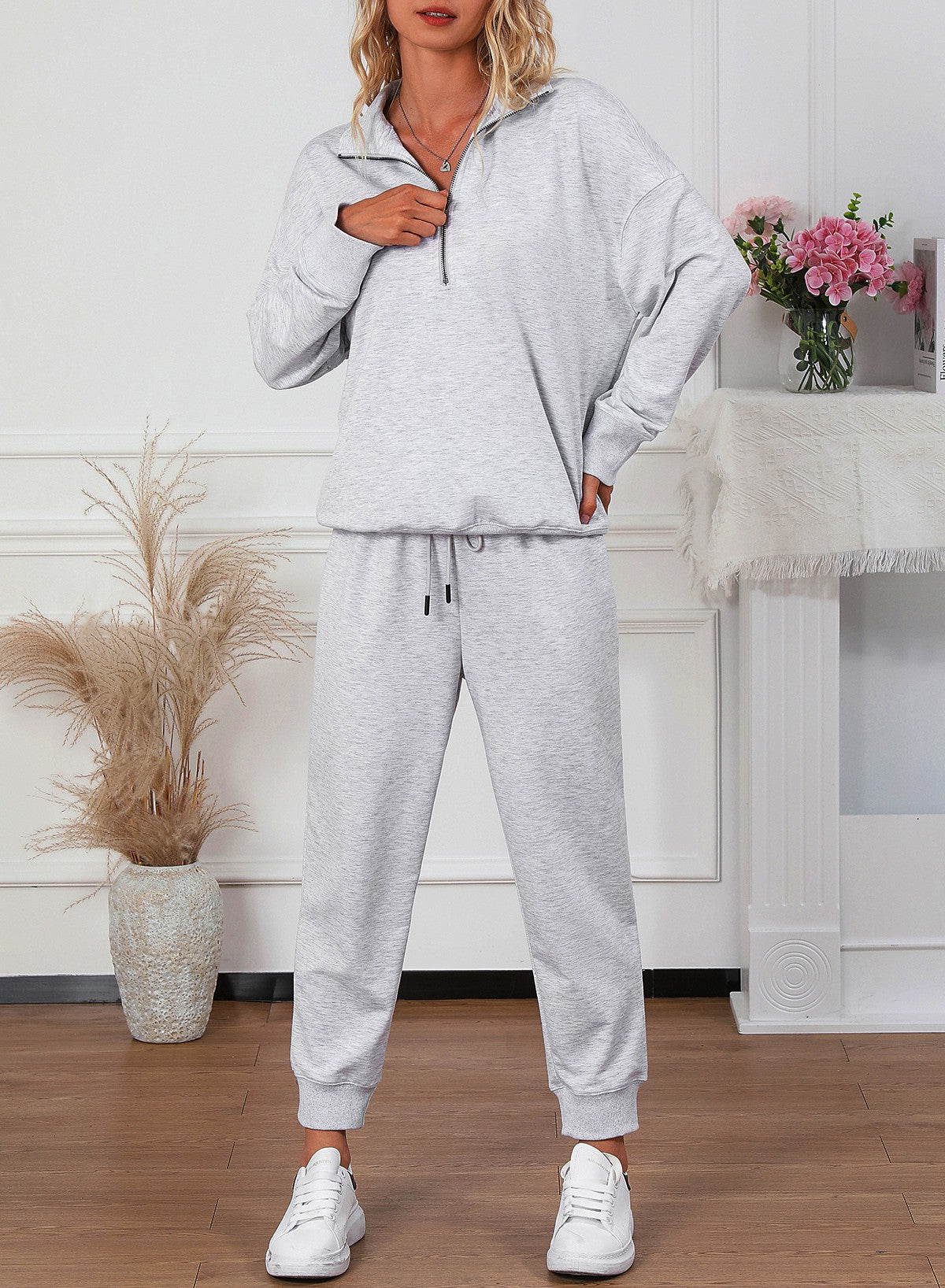 Snuggle Up Half Zip Jogger Set