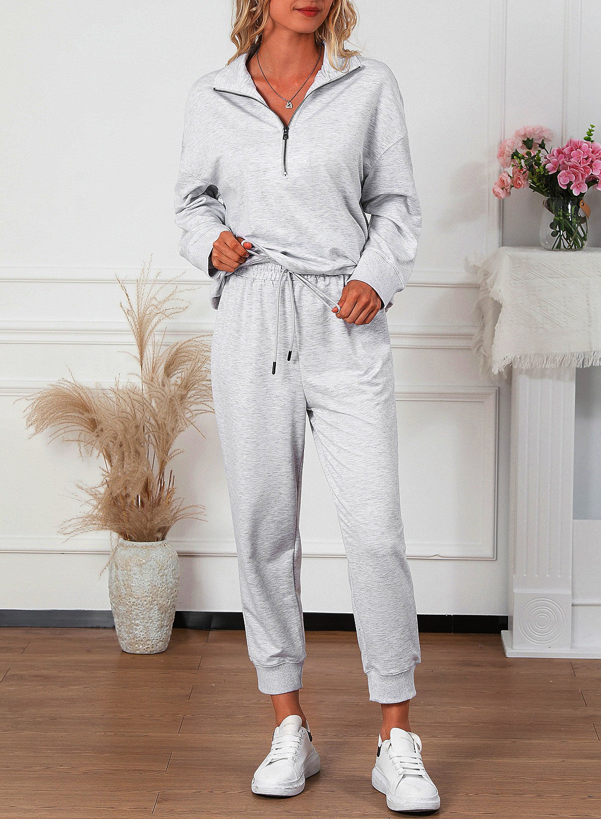 Snuggle Up Half Zip Jogger Set