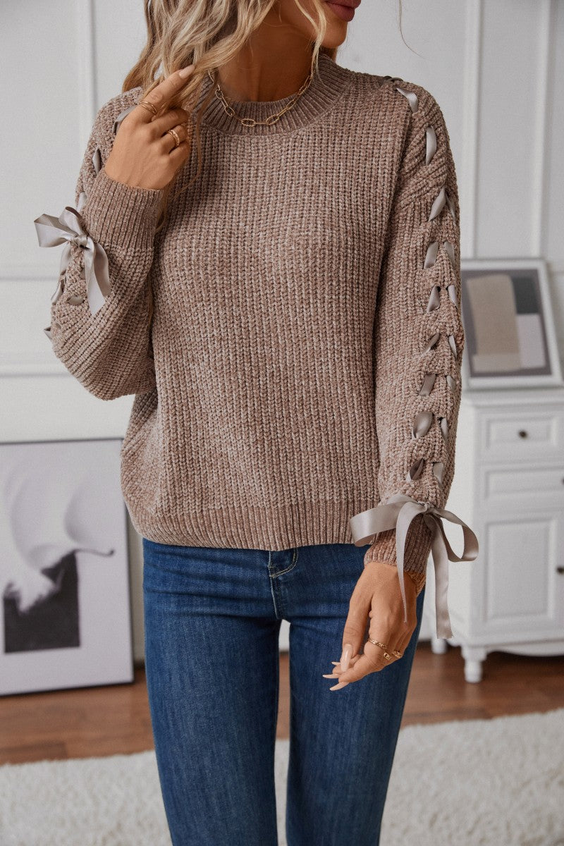 Laced-Up Lover Sweater