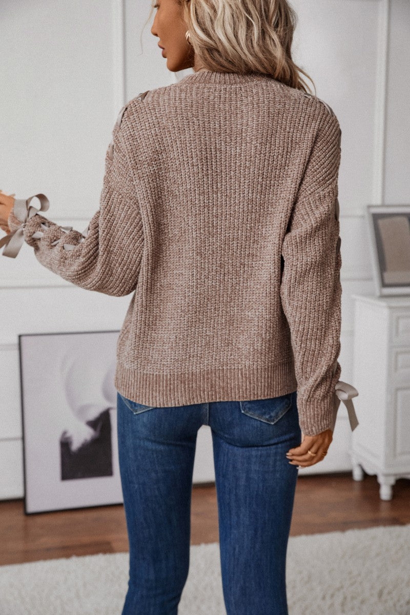 Laced-Up Lover Sweater