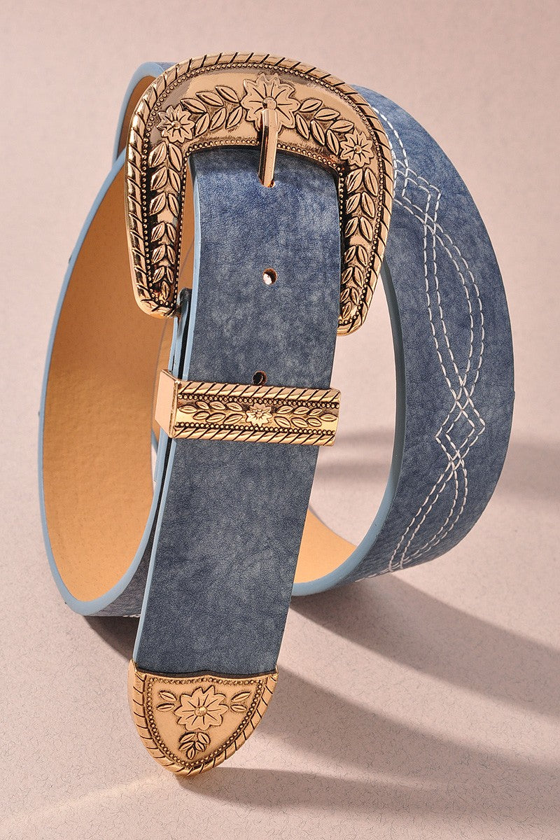 Western Embossed Belt