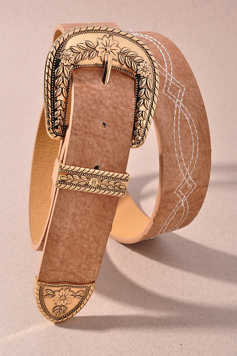 Western Embossed Belt