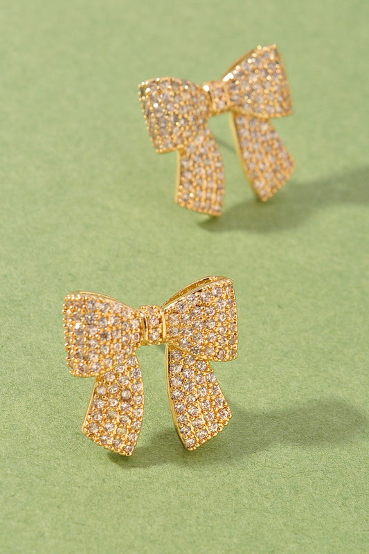 Dazzle Bow Studs