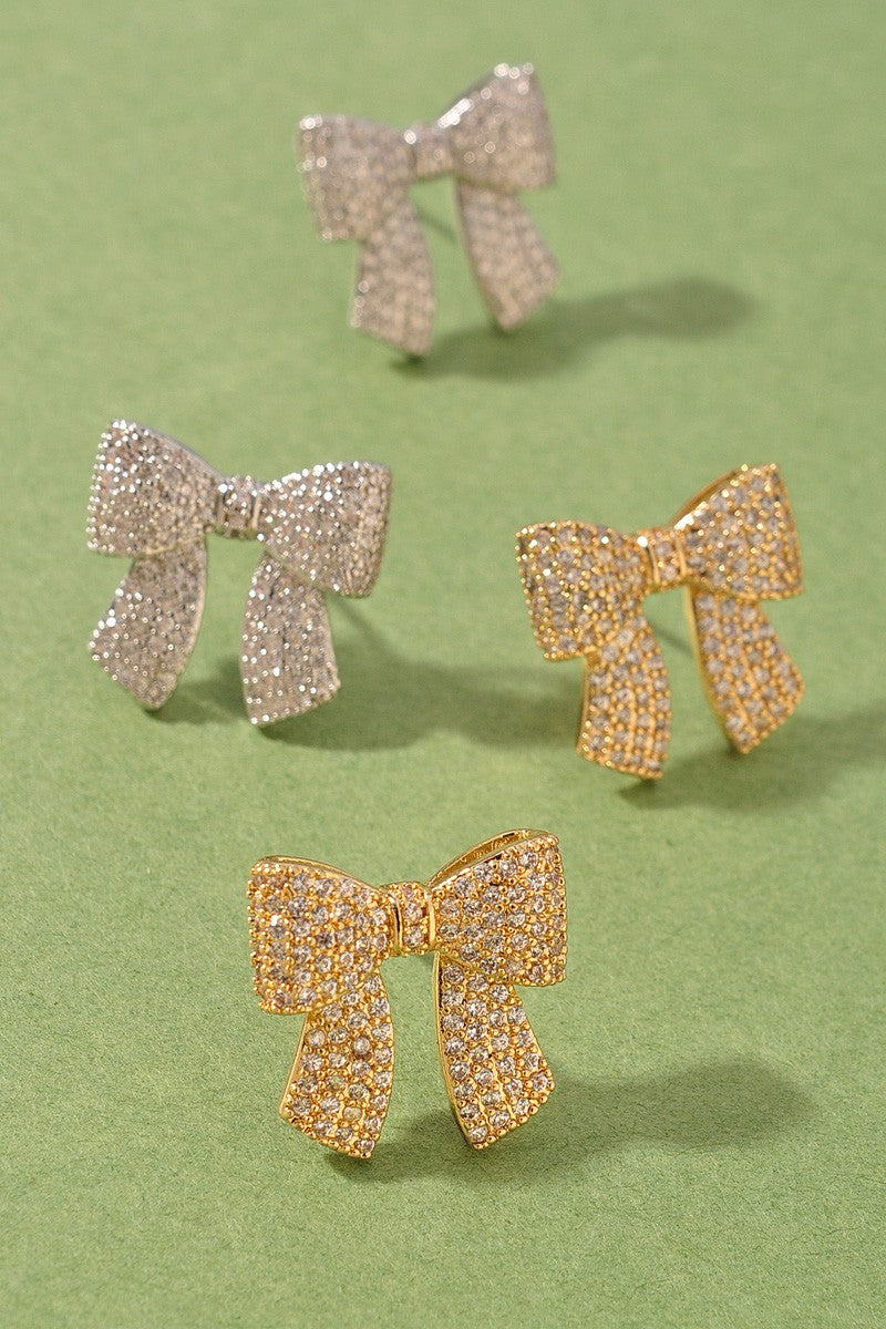 Dazzle Bow Studs