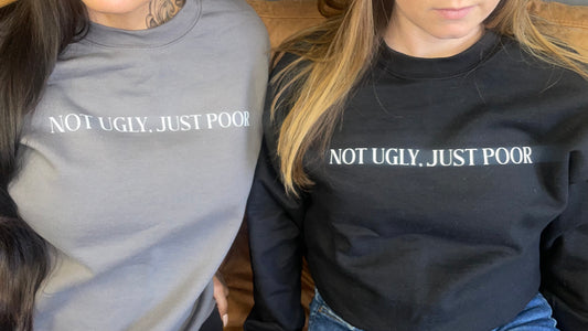 Not ugly, just poor crewneck