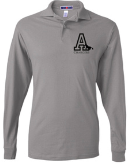 Adult Long Sleeve Polo