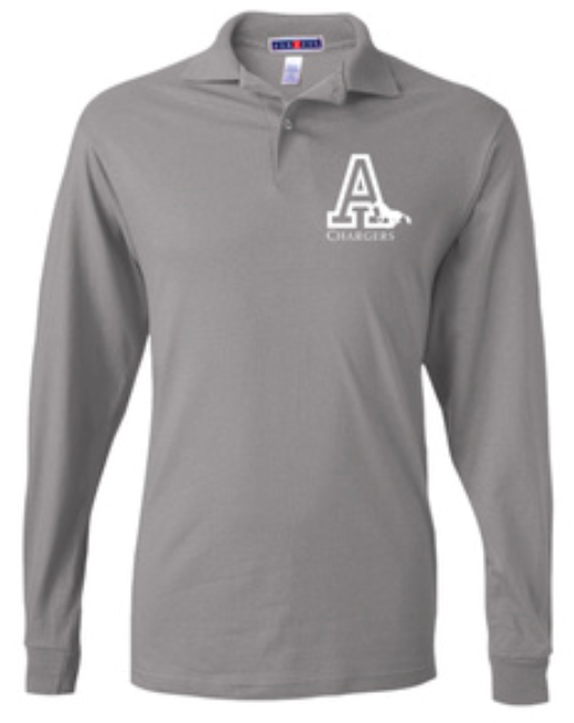 Adult Long Sleeve Polo