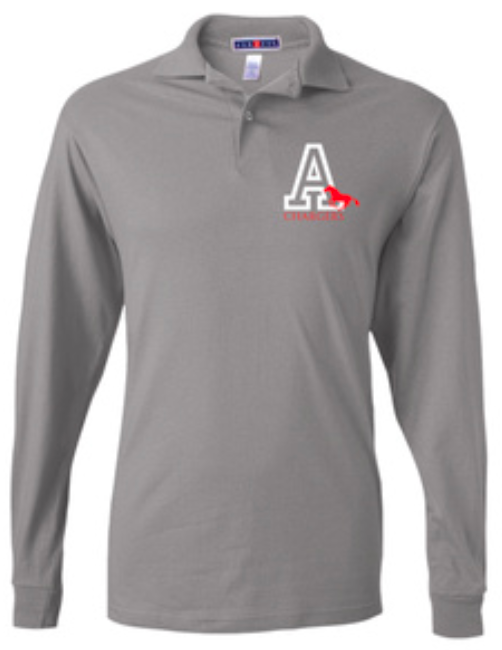 Adult Long Sleeve Polo