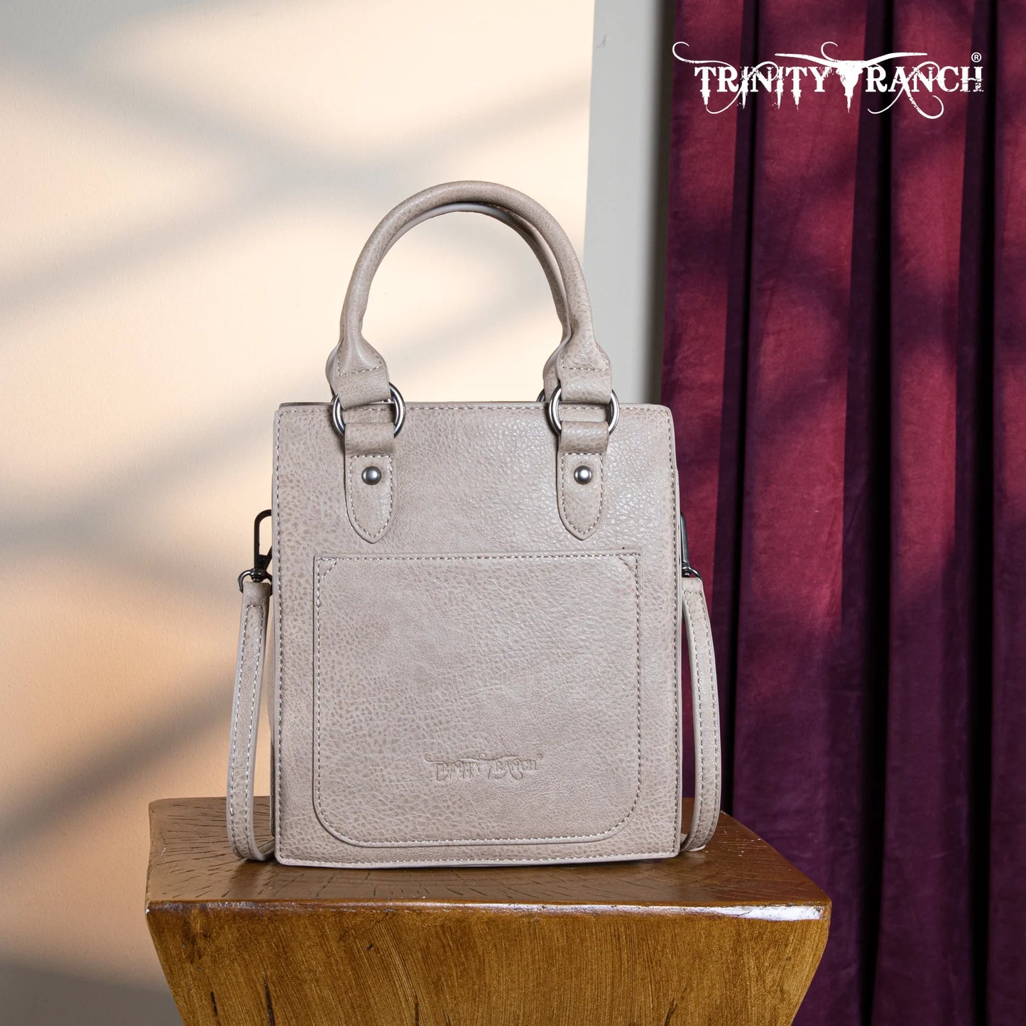 Trinity Ranch Hair On Cowhide Top Handle Tote/Crossbody