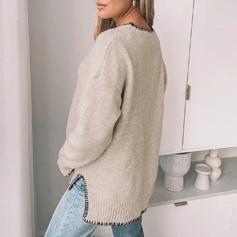 Ink Stitch Cozy Knit Sweater